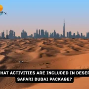 What Activities Are Included in Desert Safari Dubai Package